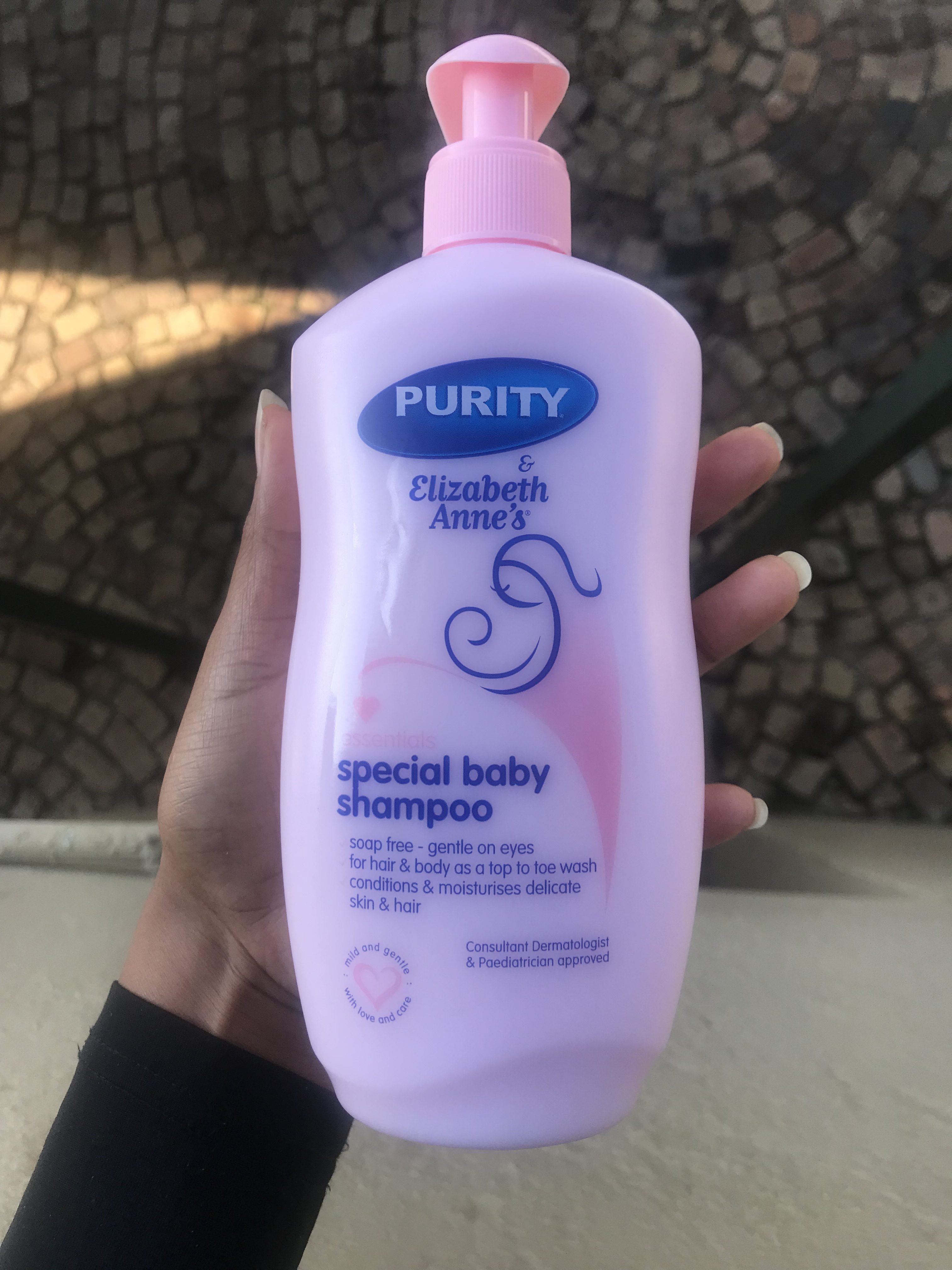 Purity and Elizabeth Anne’s Essentials Special Baby Shampoo